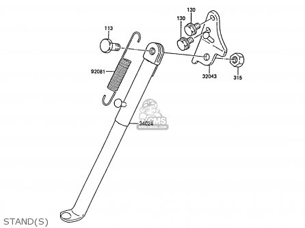 STAND(S) - KX80-N1 1988 UNITED KINGDOM AL