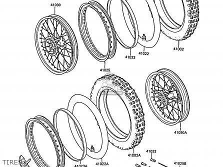 TIRES - KX80-N1 1988 UNITED KINGDOM AL
