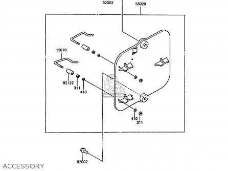 ACCESSORY - KX80-N1 1988 UNITED KINGDOM AL