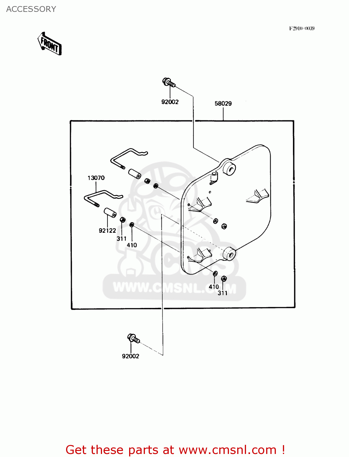 ACCESSORY KX80-N1 1988 USA