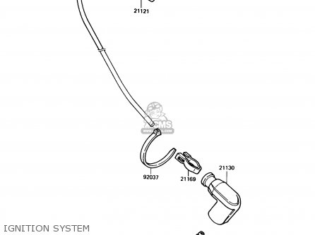 IGNITION SYSTEM - KX80-N1 1988 USA