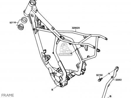 FRAME - KX80-N1 1988 USA