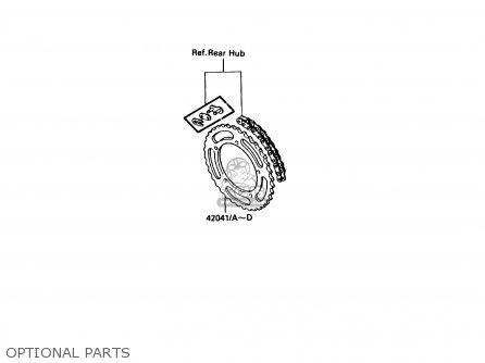 OPTIONAL PARTS - KX80-N1 1988 USA
