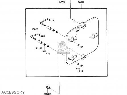 ACCESSORY - KX80-N1 1988 USA