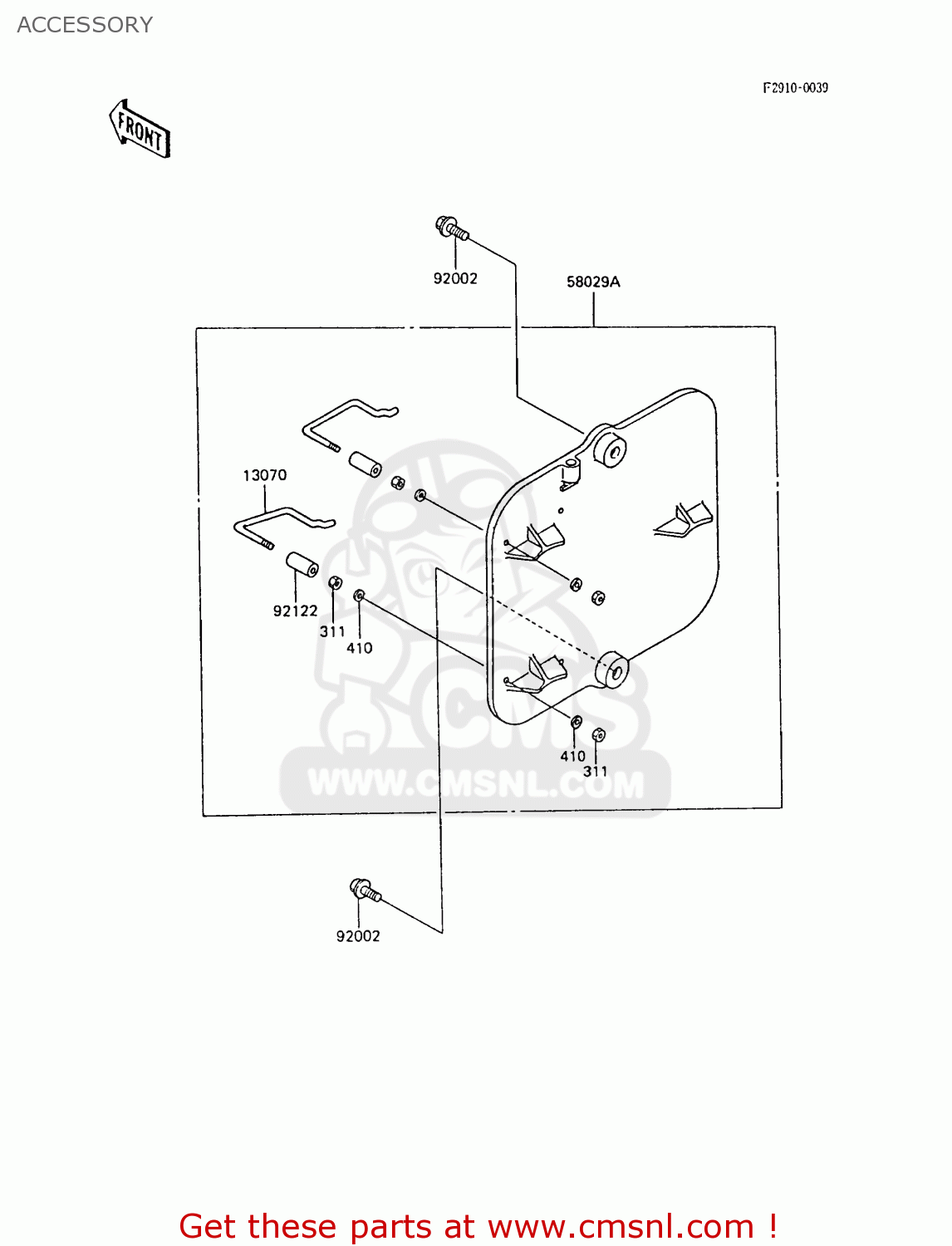 ACCESSORY KX80-N2 1989 AL