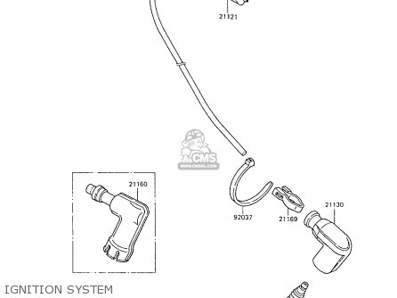 IGNITION SYSTEM - KX80-N2 1989 AL