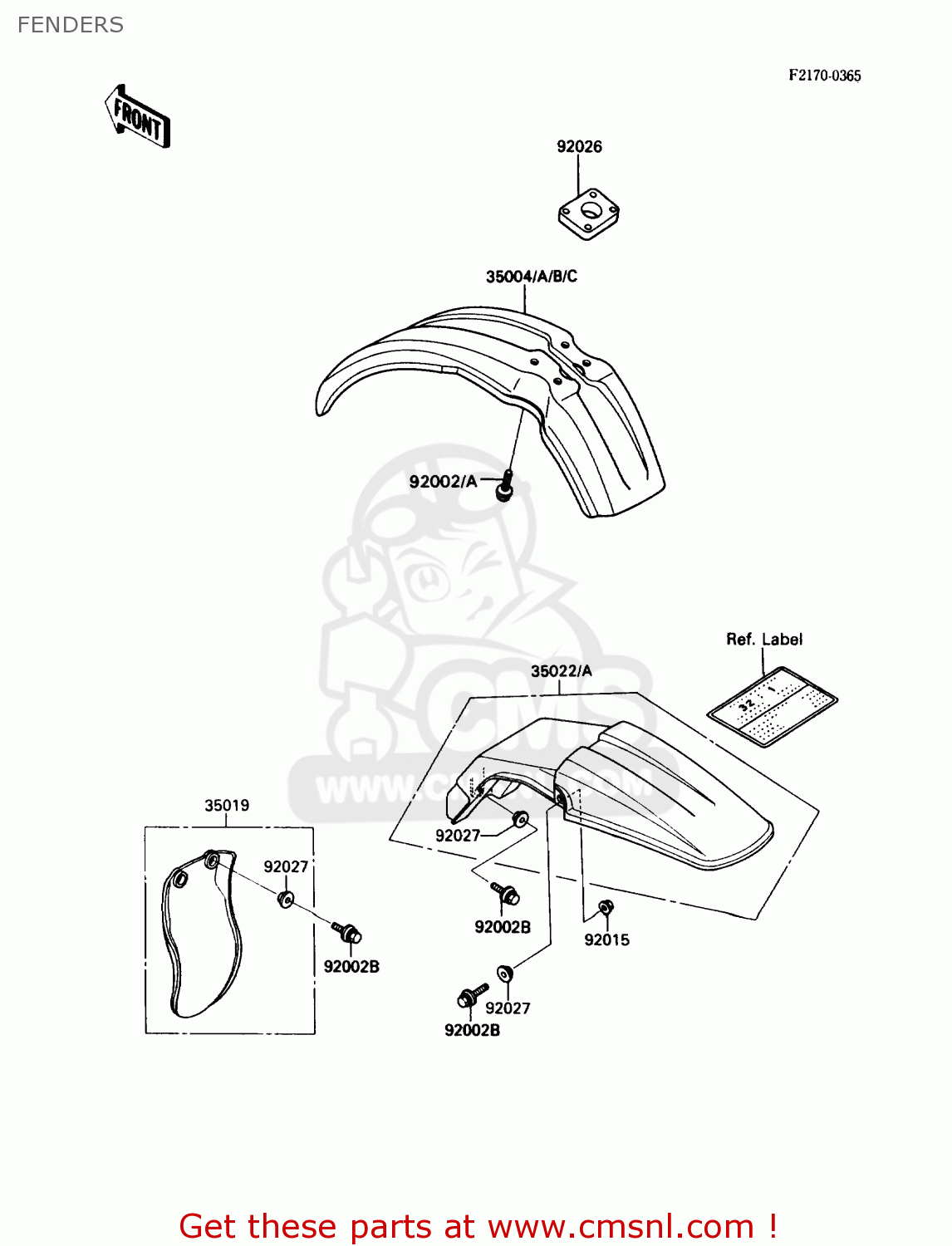 FENDERS KX80-N2 1989 USA CANADA