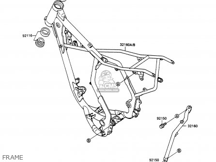 FRAME - KX80-N3 1990 UNITED KINGDOM AL