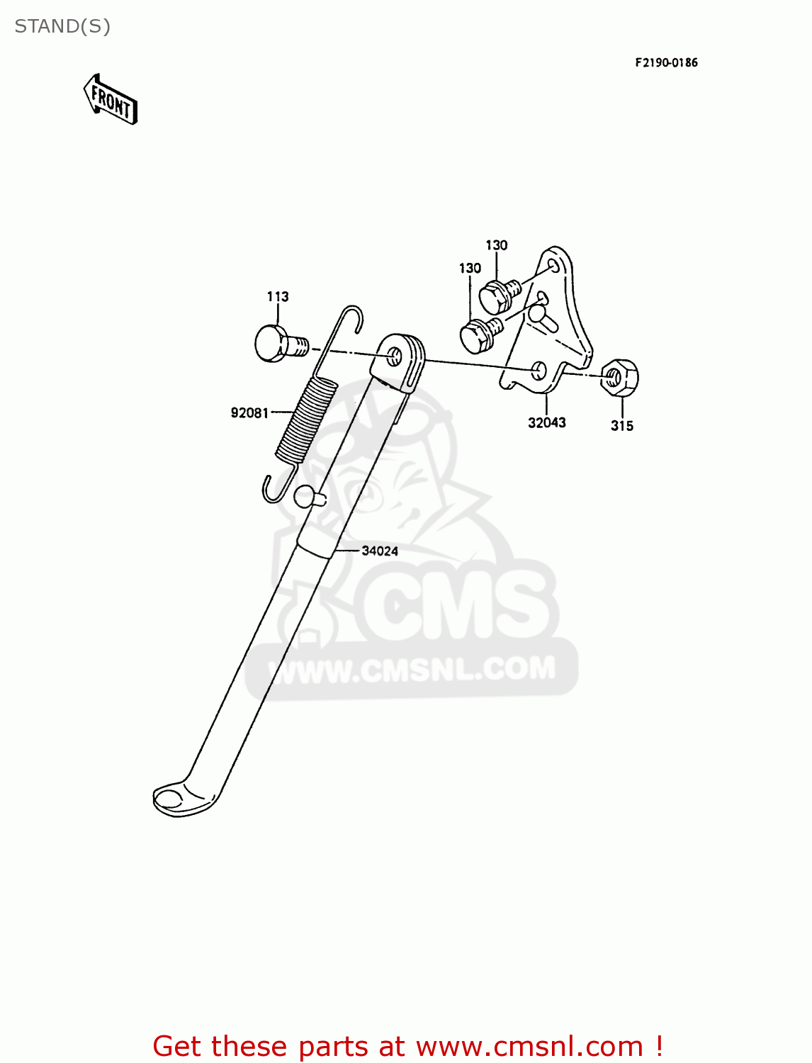 STAND(S) KX80-P1 1988 AL