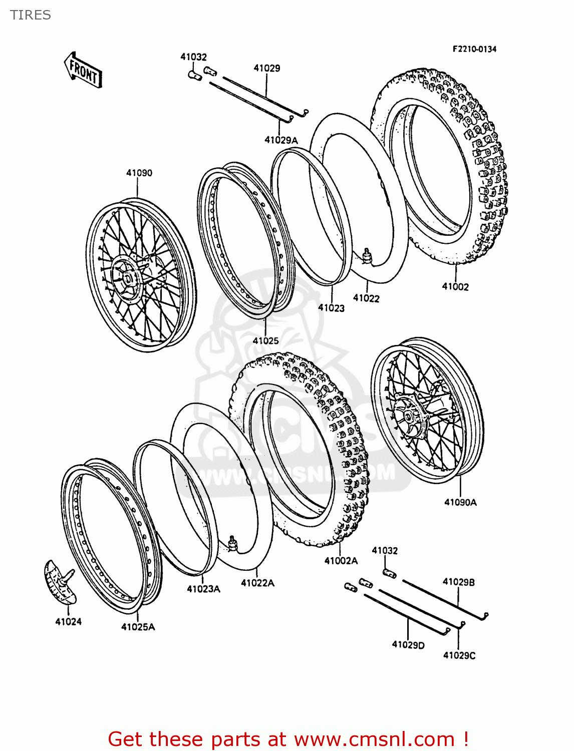 TIRES KX80-P1 1988 AL