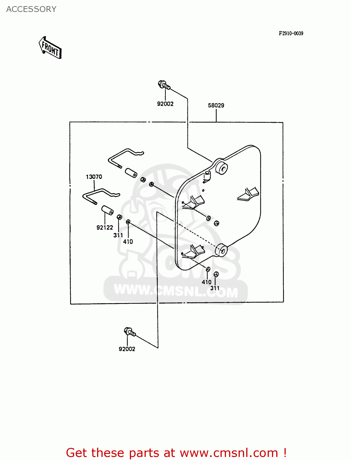 ACCESSORY KX80-P1 1988 AL