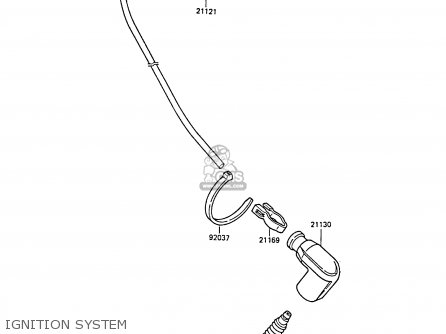 IGNITION SYSTEM - KX80-P1 1988 AL