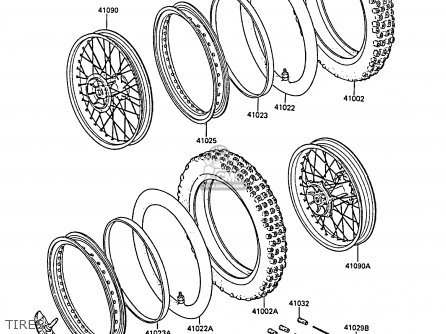 TIRES - KX80-P1 1988 AL