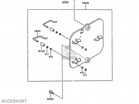 ACCESSORY - KX80-P1 1988 AL