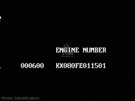 Model Identification - KX80-P1 1988 AL