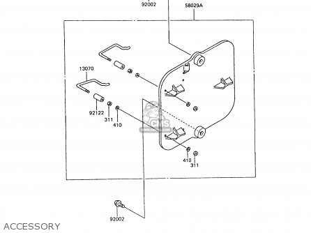 ACCESSORY - KX80-P2 1989 AL