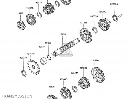 TRANSMISSION - KX80-P3 1990 AUSTRALIA AL