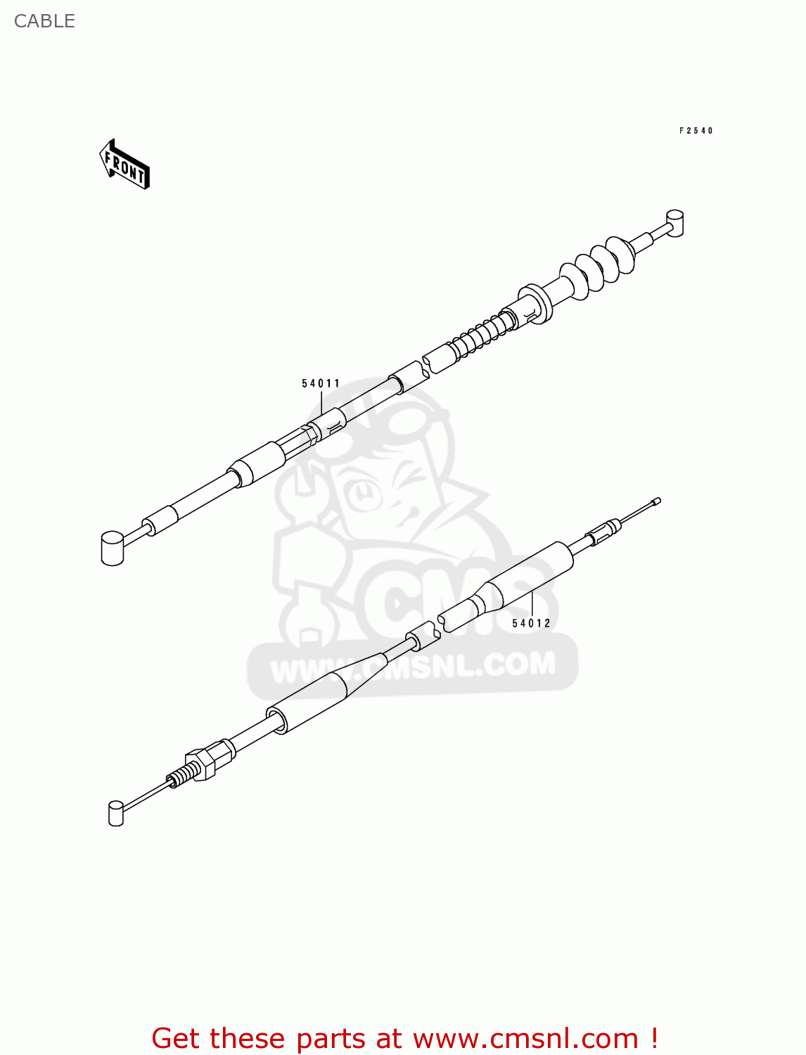 CABLE KX80-R1 1991 USA CANADA