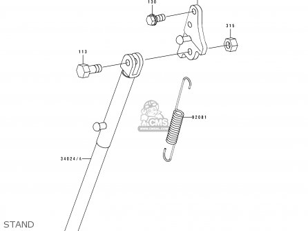 STAND - KX80-R1 1991 USA CANADA