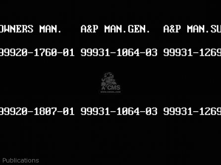 Publications - KX80-R7 1997 USA CANADA