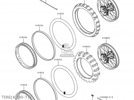 TIRE(KX80-T1) - KX80-T1 1991 UNITED KINGDOM