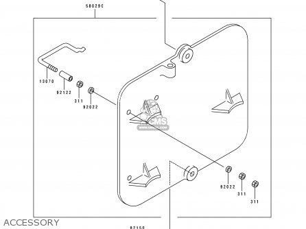 ACCESSORY - KX80-T1 1991 UNITED KINGDOM