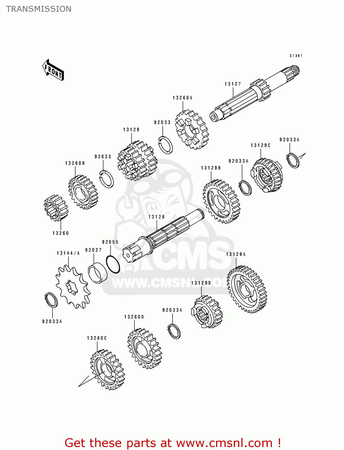 TRANSMISSION KX80-T5 1995 EUROPE AS