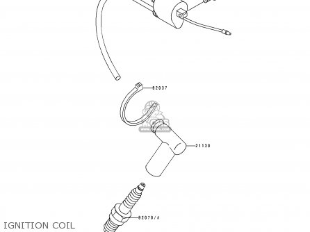 IGNITION COIL - KX80-V2 1992 EUROPE