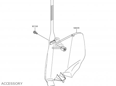 ACCESSORY - KX80-W1 1998 USA CANADA