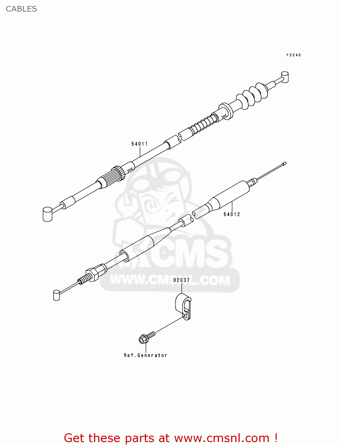 CABLES KX80-W2 1999 USA CANADA