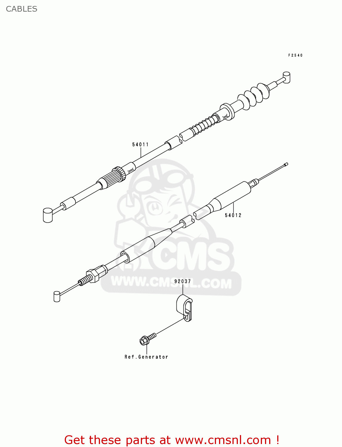 CABLES KX80-Y2 KX80II 1999 EUROPE