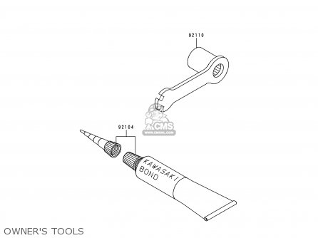 OWNER'S TOOLS - KX80-Y3 KX80II 2000 EUROPE AS
