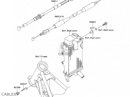 CABLES - KX85-A1 KX85 2001 USA CANADA