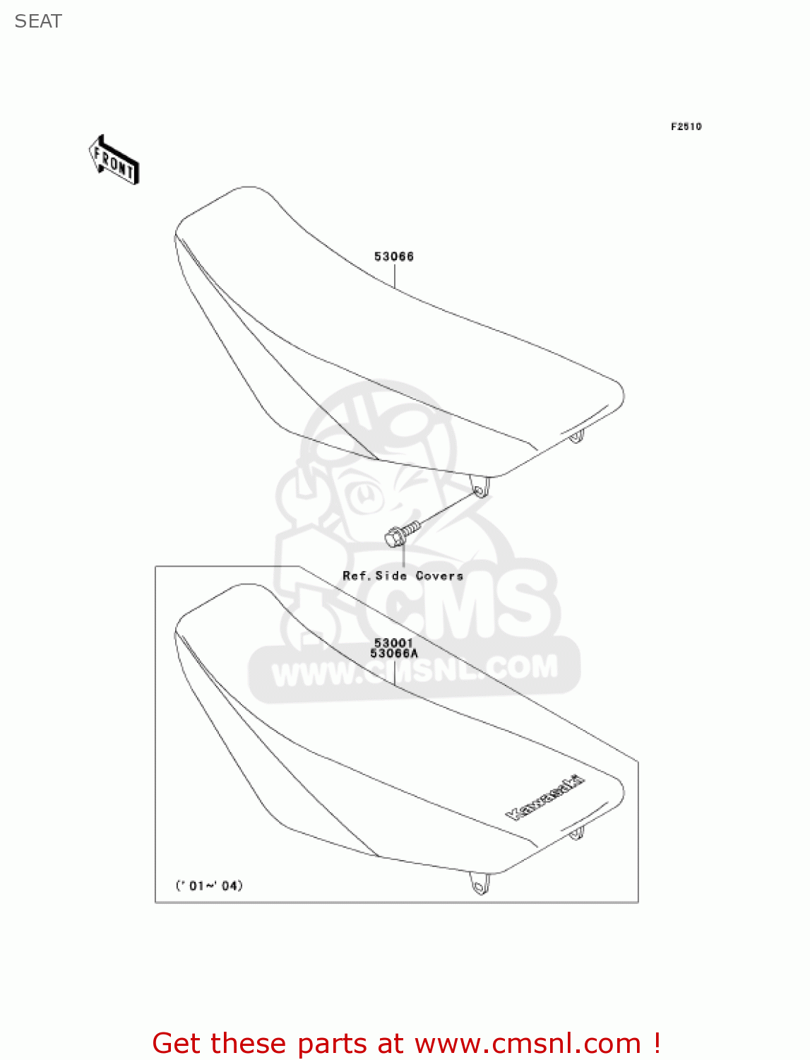 SEAT KX85-A3 KX85 2003 USA CANADA