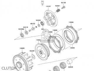 CLUTCH - KX85-A3 KX85 2003 USA CANADA