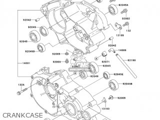 CRANKCASE - KX85-A4 KX85 2004 USA CANADA