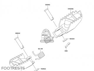 Kawasaki Kx85-a5 Kx85 2005 Usa Canada Parts Lists And Schematics