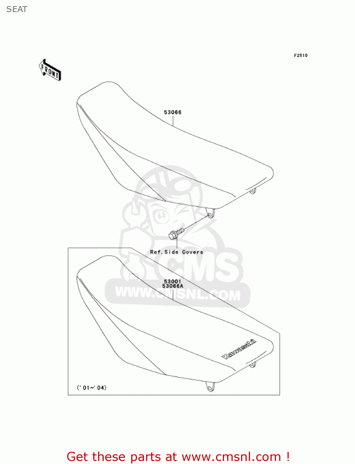 SEAT KX85-A5 KX85 2005 USA CANADA