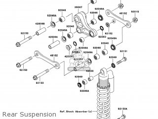 Kawasaki KX85-CEF 2014 USA parts lists and schematics