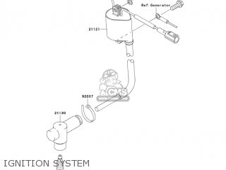 IGNITION SYSTEM - KX85A7F KX85 2007 USA CANADA