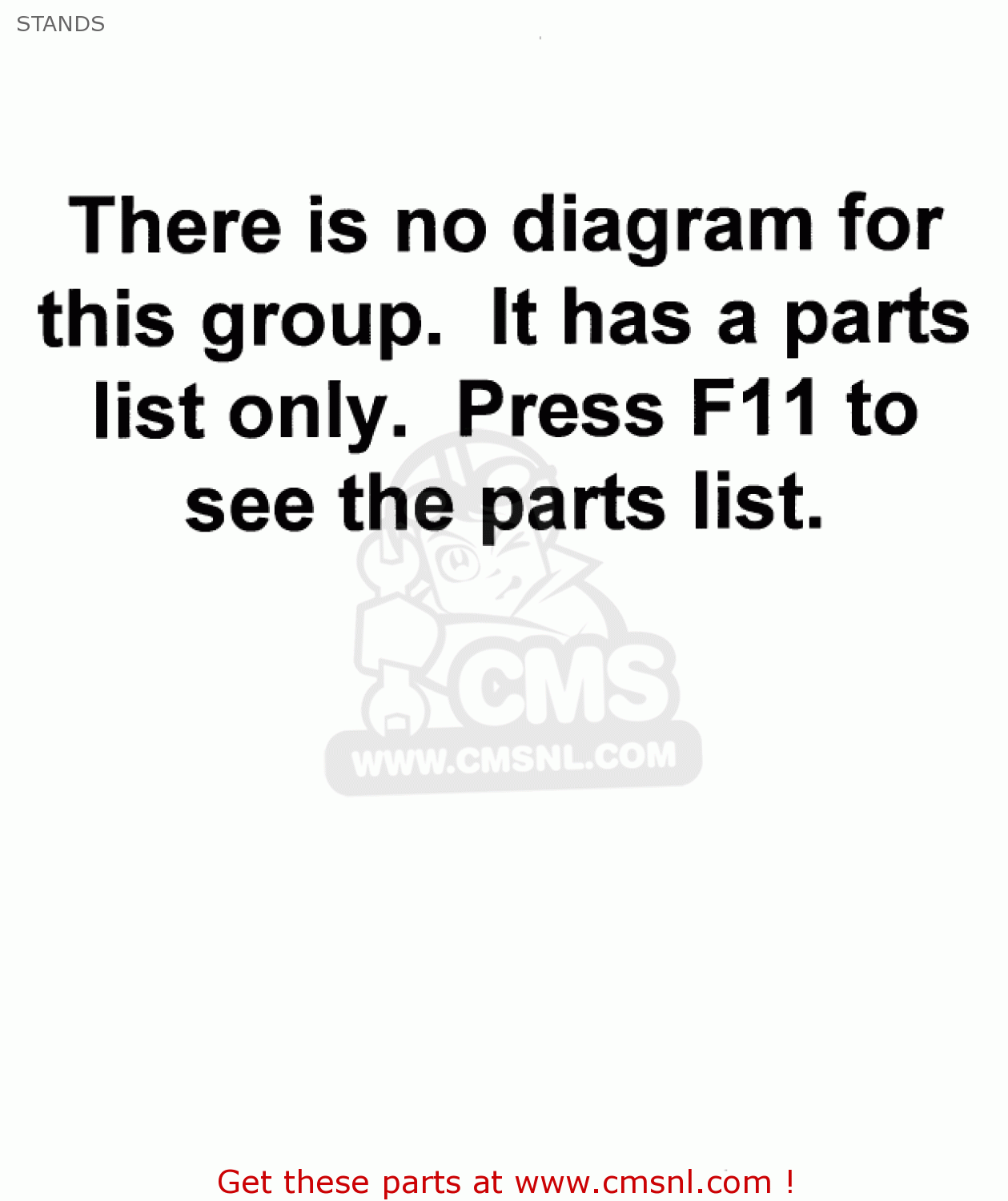 STANDS KZ1000E2 SHAFT 1980 CANADA