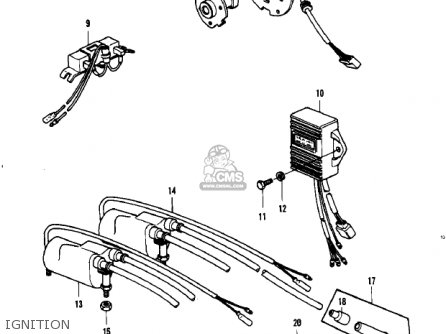 IGNITION - KZ1000G1 CLASSIC 1980 CANADA