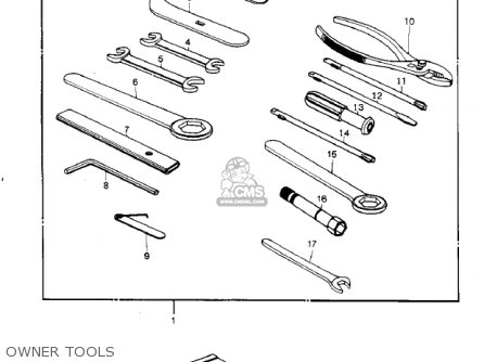 OWNER TOOLS - KZ1000G1 CLASSIC 1980 CANADA