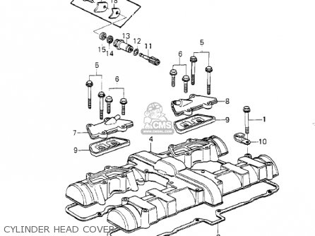 CYLINDER HEAD COVER - KZ1000G1 CLASSIC 1980 CANADA
