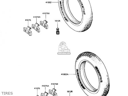 TIRES - KZ1000J2 1982 USA CANADA
