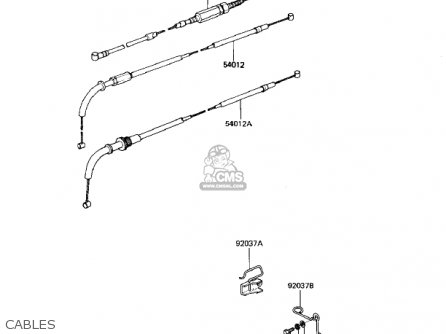 CABLES - KZ1000K1 LTD 1981 USA CANADA