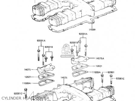 CYLINDER HEAD COVER - KZ1000M1 CSR 1981 USA CANADA