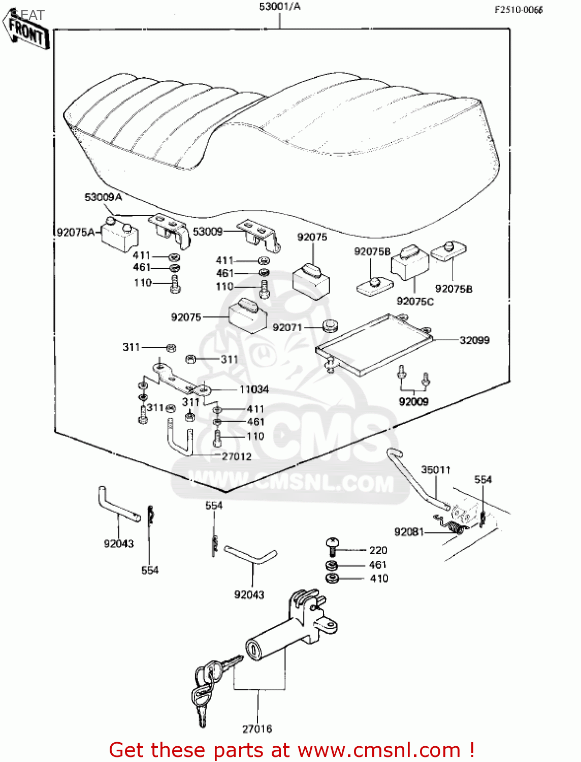 SEAT KZ1000M2 CSR 1982 USA CANADA