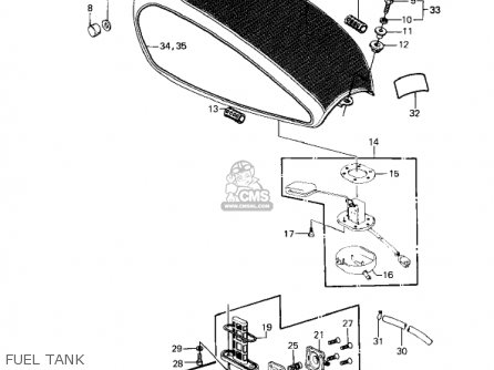 FUEL TANK - KZ1000P1 POLICE 1000 1982 USA
