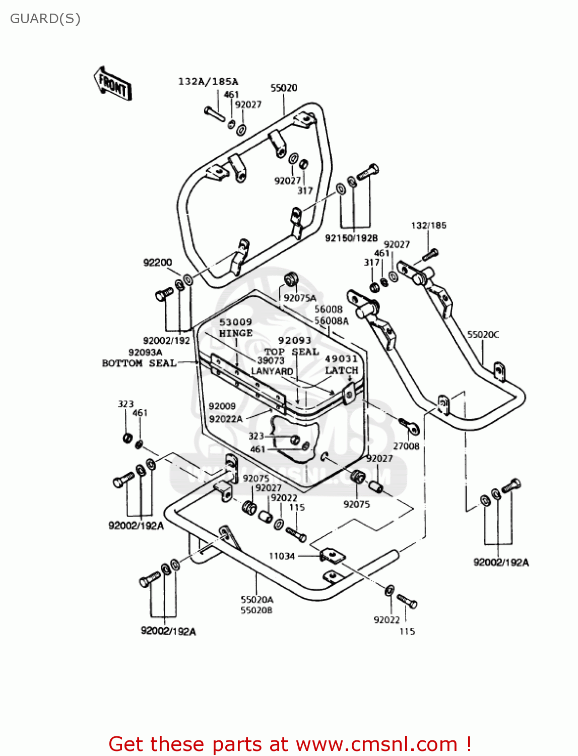 GUARD(S) KZ1000P10 POLICE 1000 1991 USA